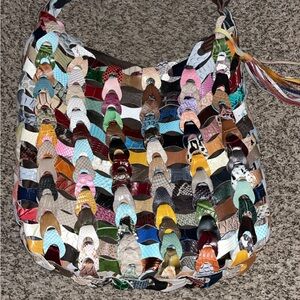 Patchwork hobo bag ..